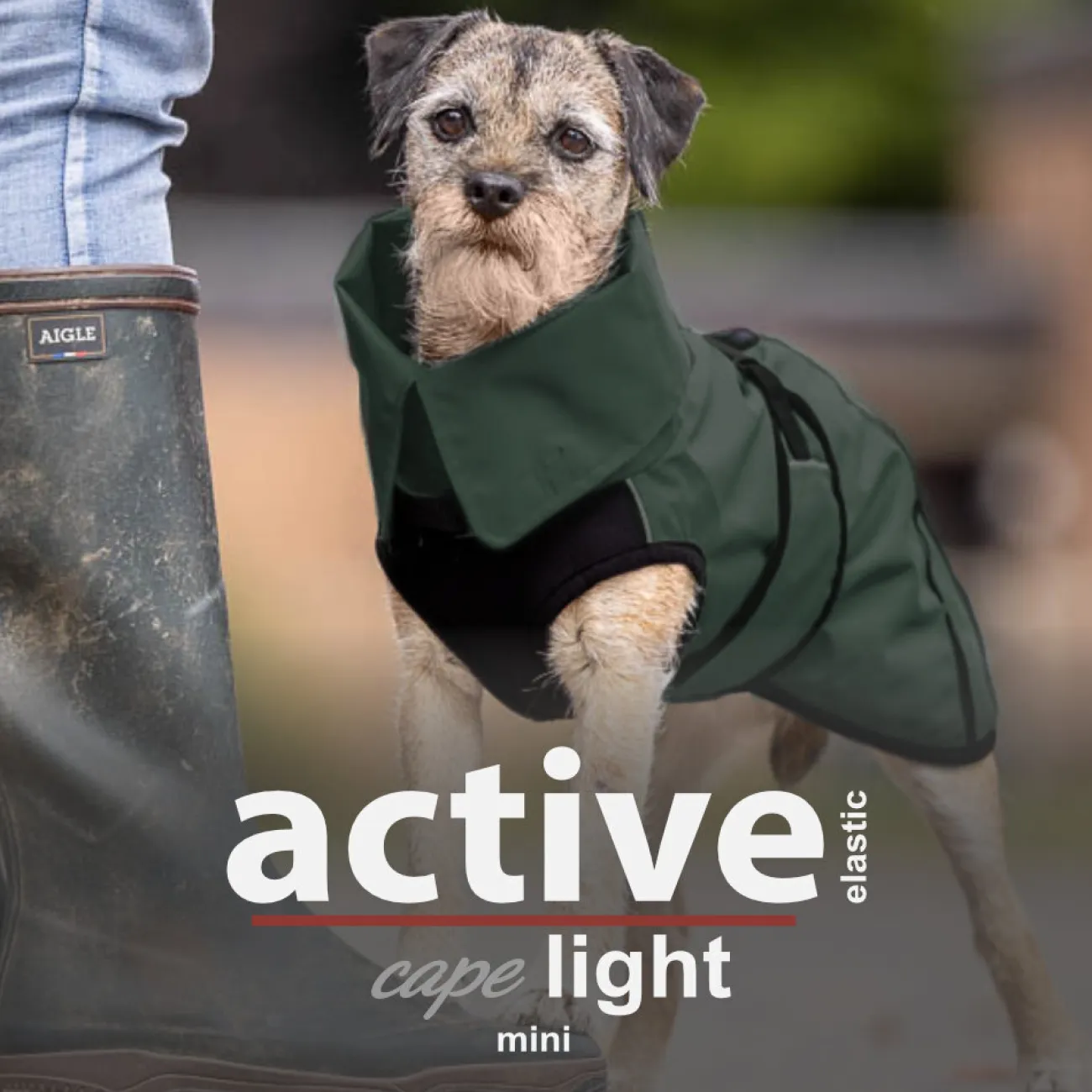 ActionFactory Hundebekleidung, Hundemantel | Hundebekleidung- Active Cape Elastic Light Mini