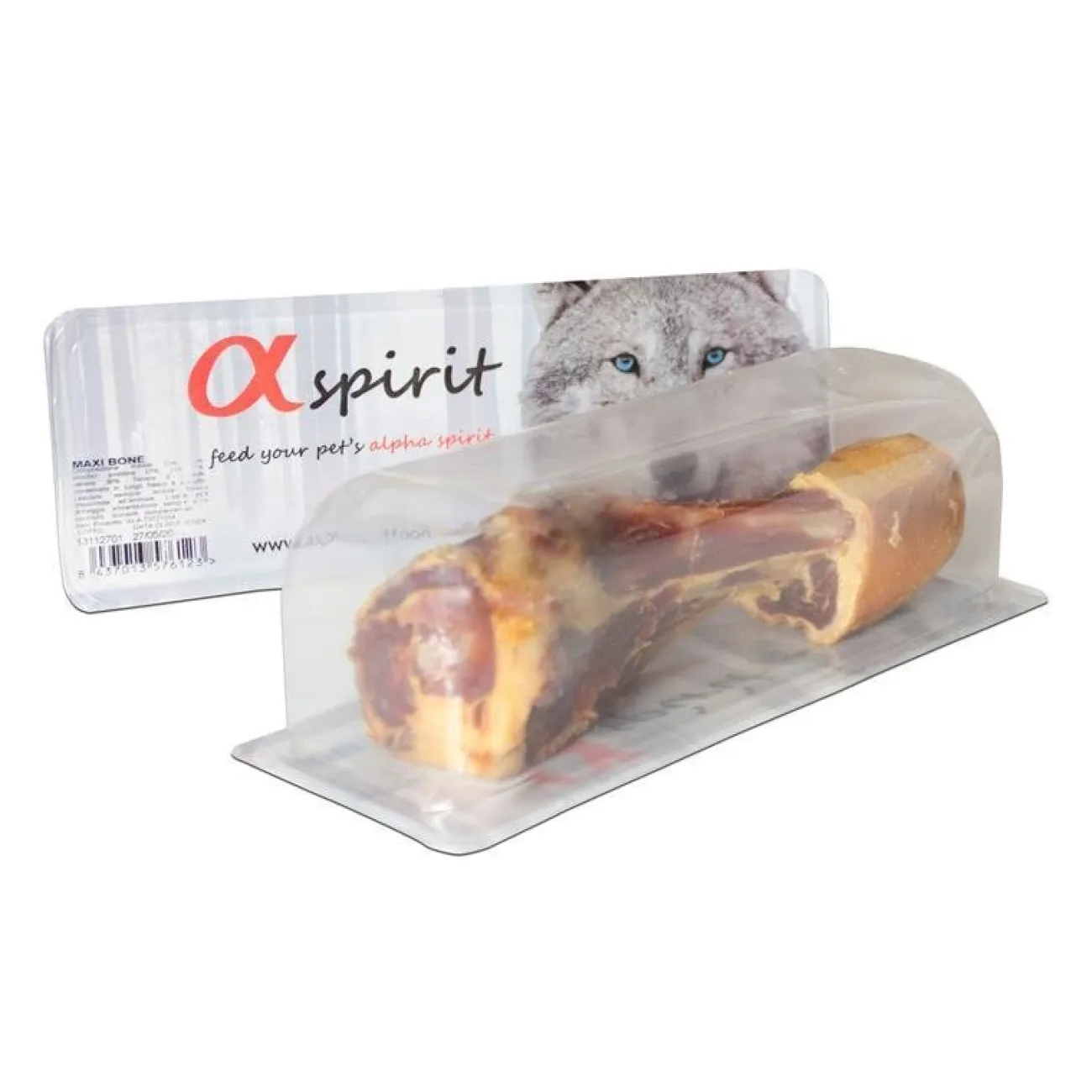 Alpha Spirit Trainingssnacks Für Hunde | Trainersnacks- Hunde Schinkenknochen ganz