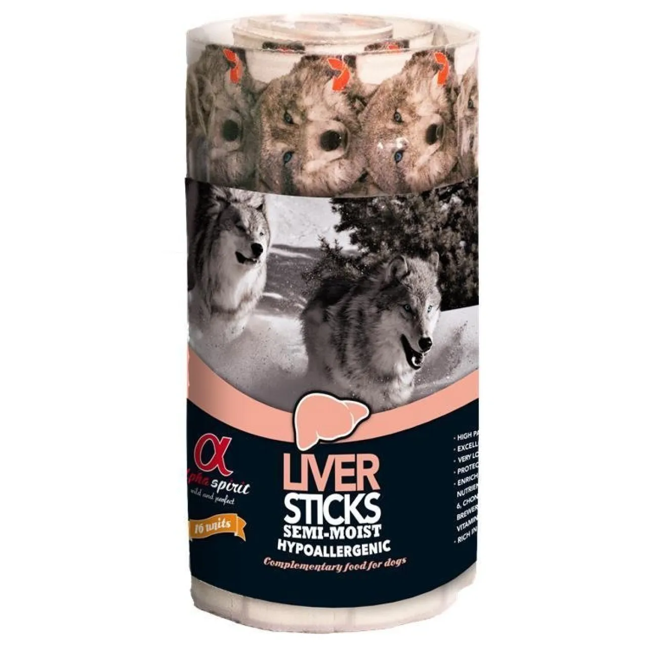 Alpha Spirit Trainingssnacks Für Hunde | Trainersnacks- Ristra Sticks für Hunde