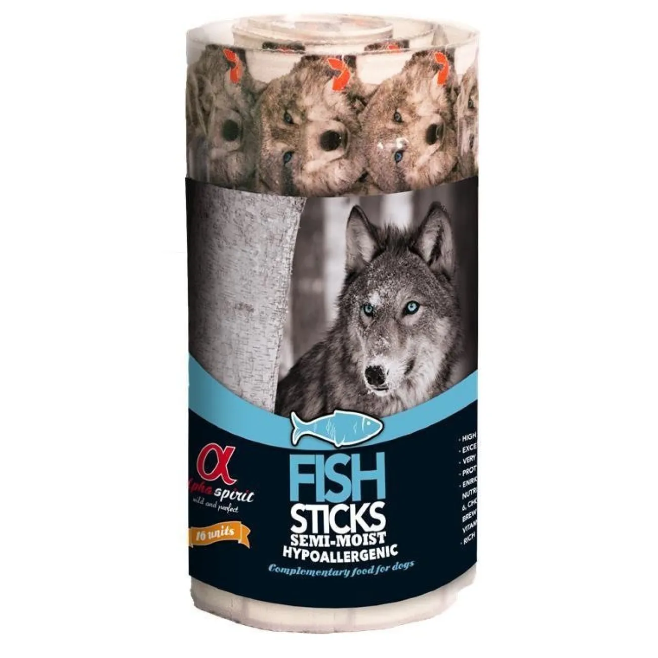 Alpha Spirit Trainingssnacks Für Hunde | Trainersnacks- Ristra Sticks für Hunde