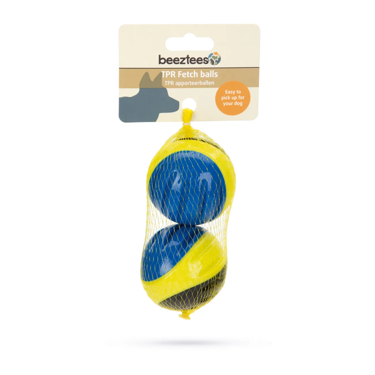 Beeztees Wasserspielzeug | Hundebälle- Fetch TPR Ball Hundespielzeug blau