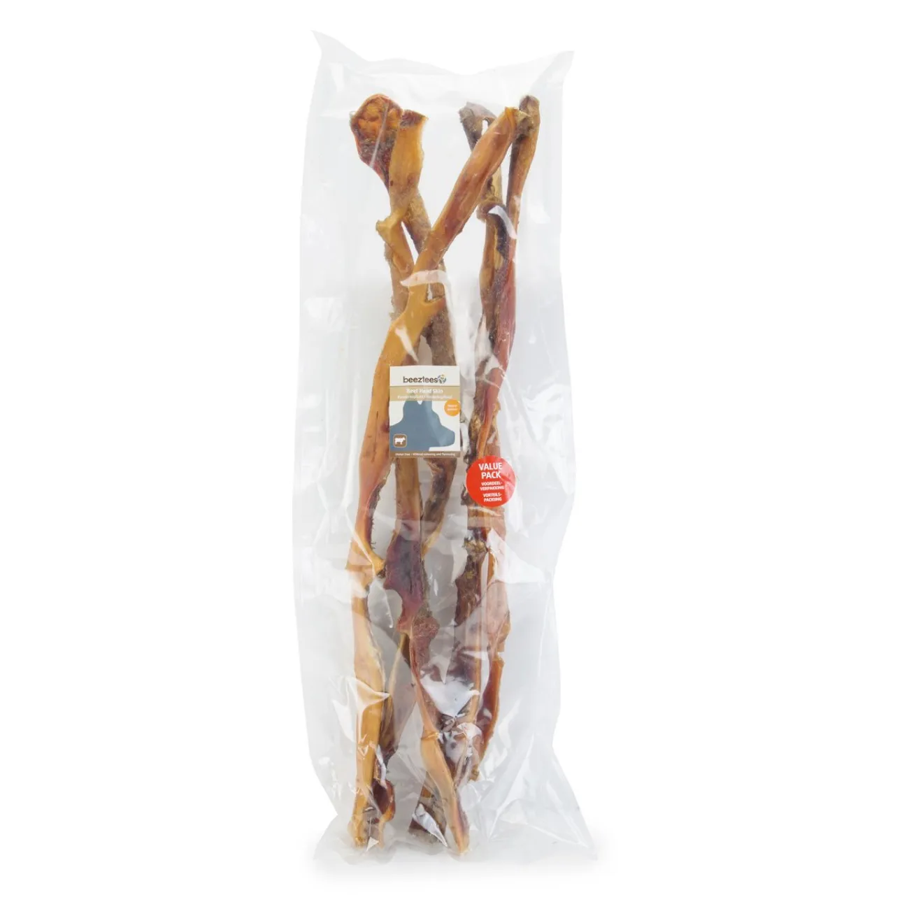 Beeztees Trainingssnacks Für Hunde | Trainersnacks- Rinderkopfhaut für Hunde