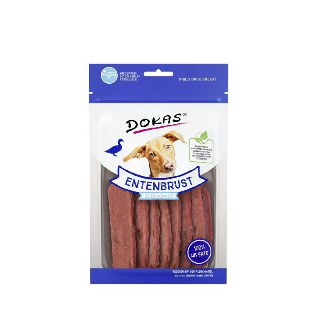 Dokas Trainingssnacks Für Hunde | Trainersnacks- getrocknetes Entenbrustfilet