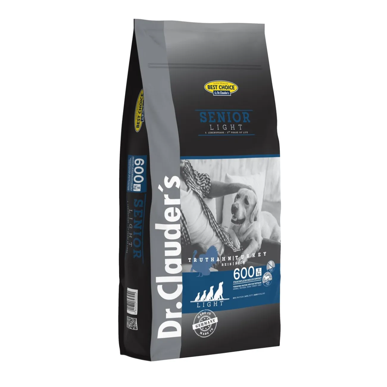 Dr. Clauders Hundefutter- Best Choice Dog Senior Light Hundefutter