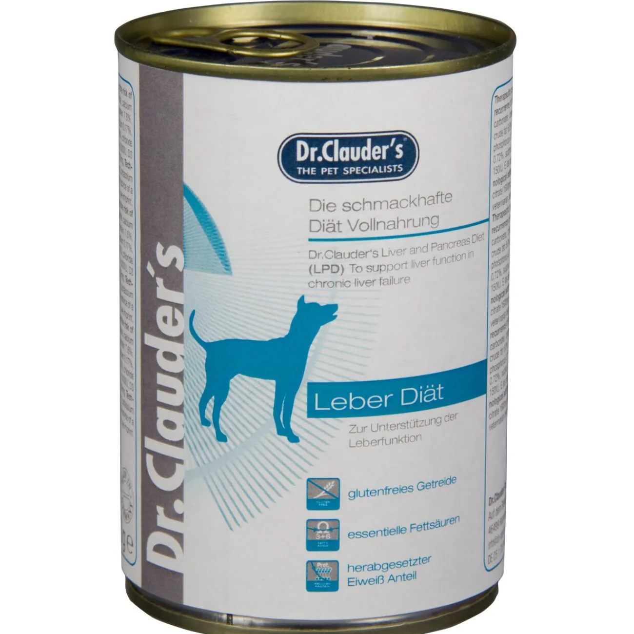 Dr. Clauders Hundefutter- Diät Hundefutter LPD Leberdiät