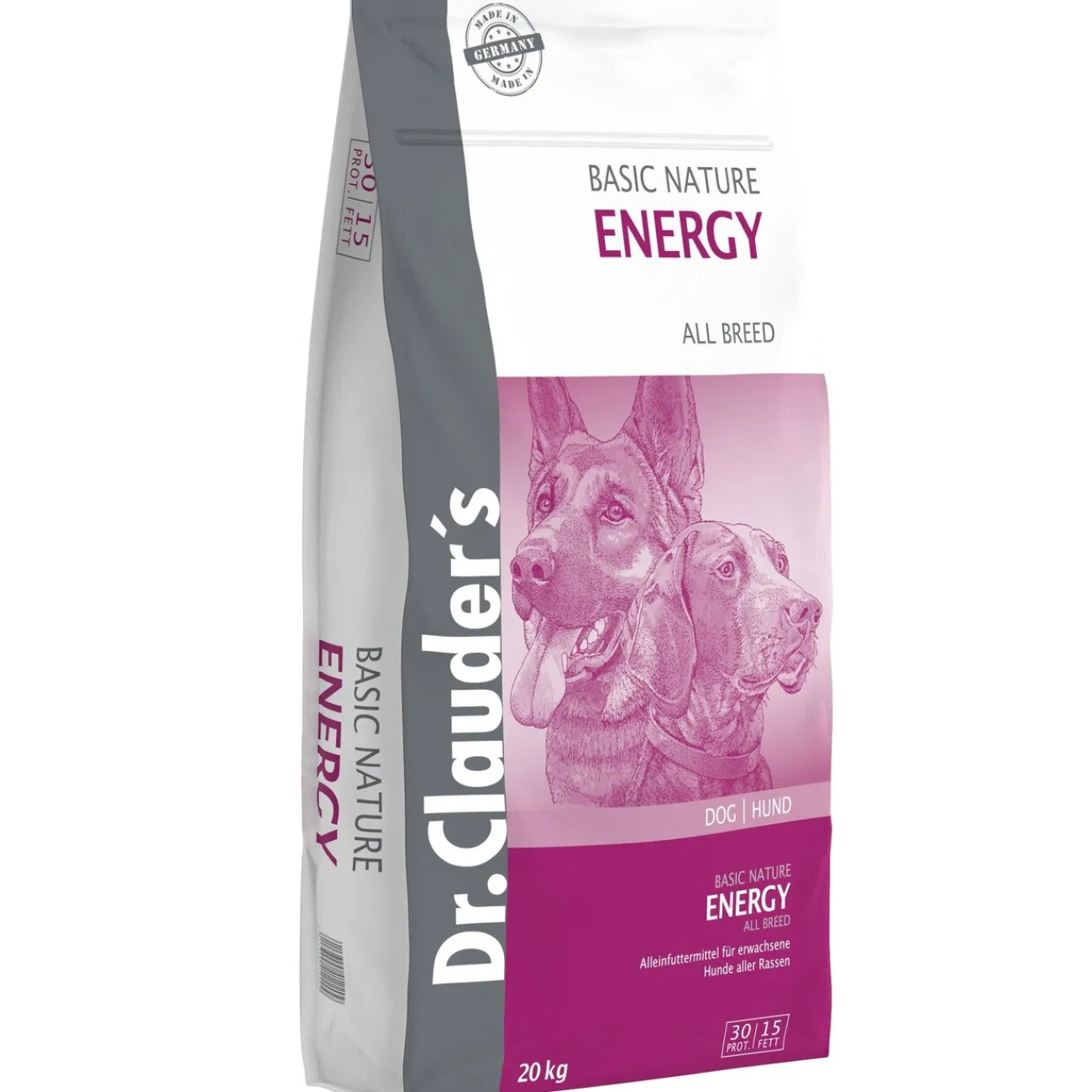 Dr. Clauders Hundefutter- Dog Basic Nature Energy