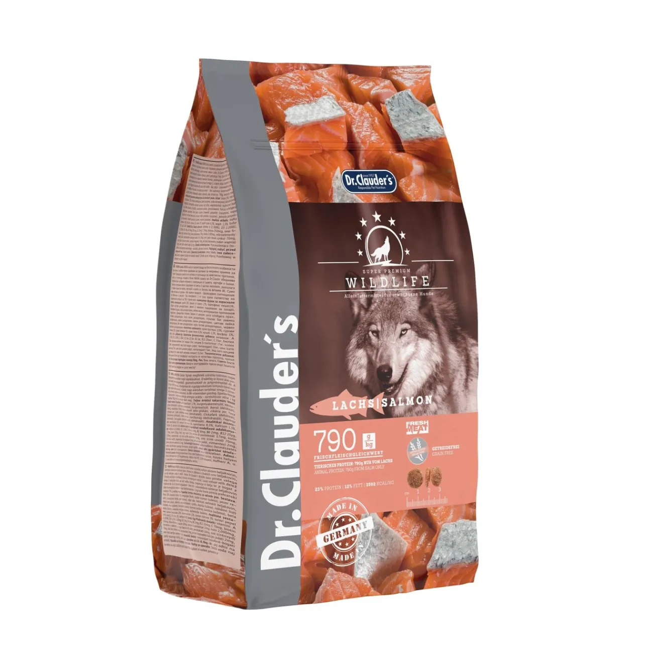 Dr. Clauders Hundefutter- Dog Wildlife Lachs