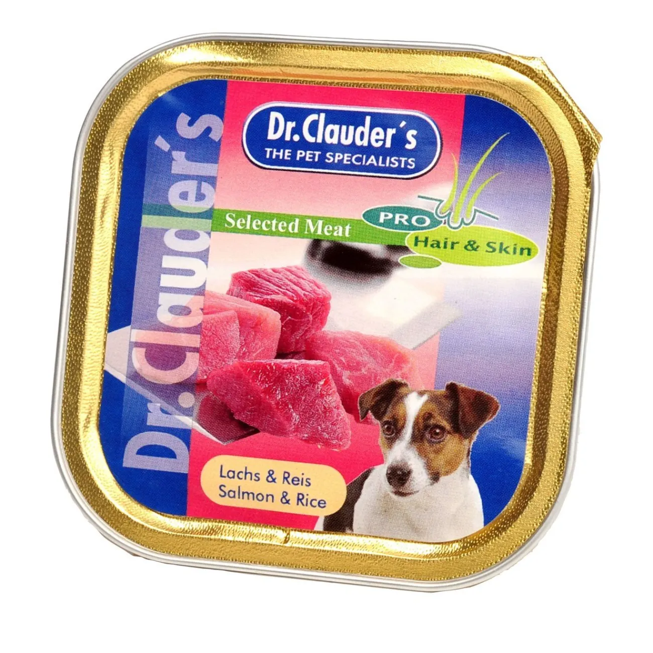 Dr. Clauders Hundefutter- Hundenassfutter Schale Selected Meat Hair & Skin