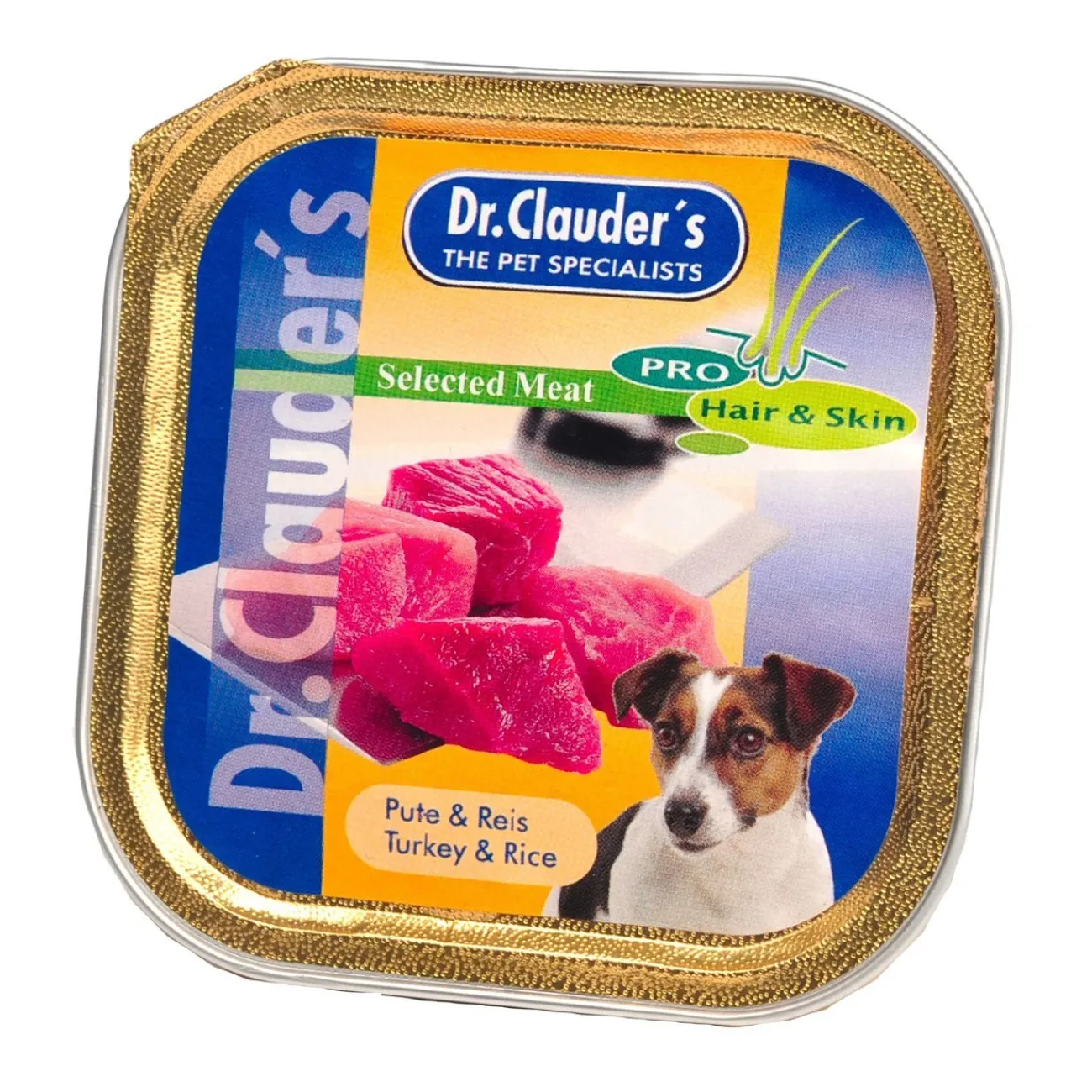 Dr. Clauders Hundefutter- Hundenassfutter Schale Selected Meat Hair & Skin