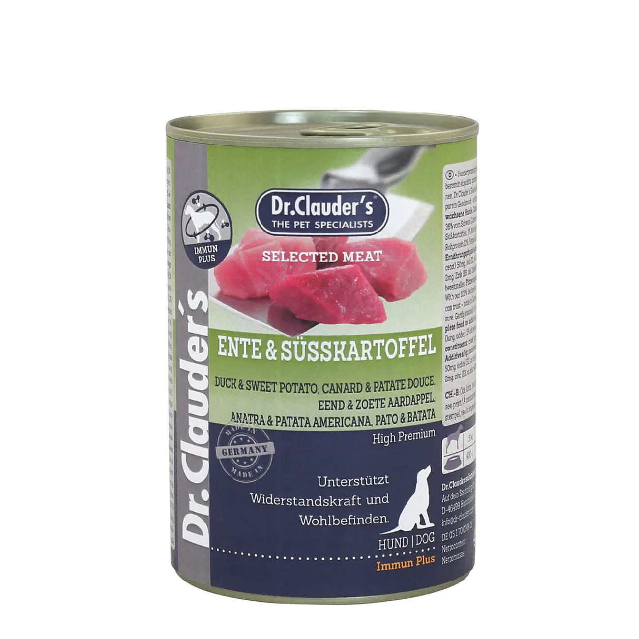 Dr. Clauders Hundefutter- Selected Meat Immun Plus Nassfutter Hundefutter