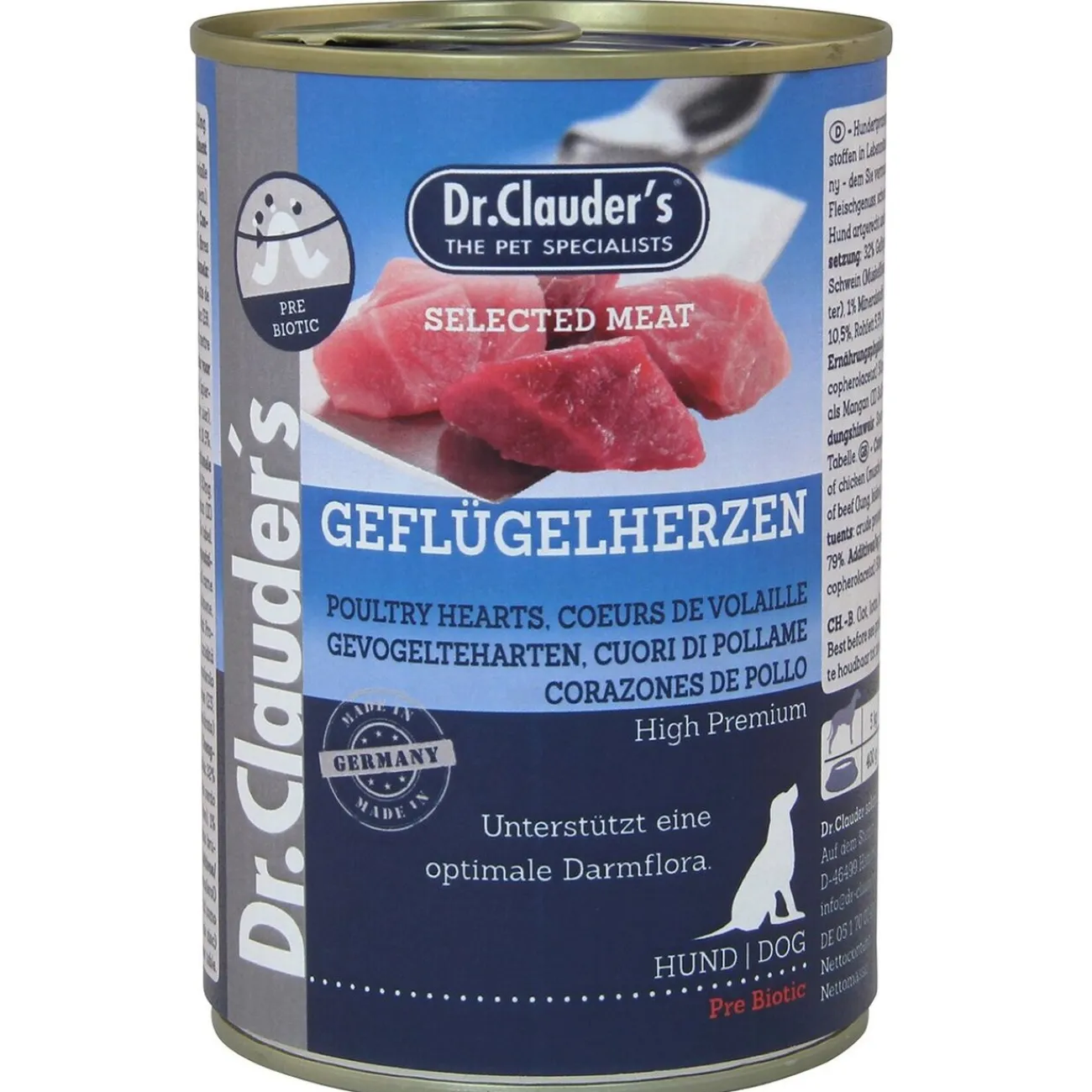 Dr. Clauders Hundezubehör | Mehr Hundeartikel- Selected Meat Prebiotics in Dose