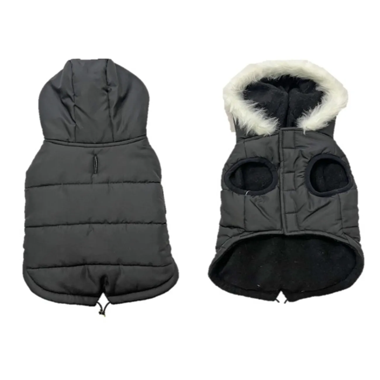 Duvo+ Neu Im Hundeshop | Hundebekleidung, Hundemantel- Hundemantel Puffer Eskimo schwarz