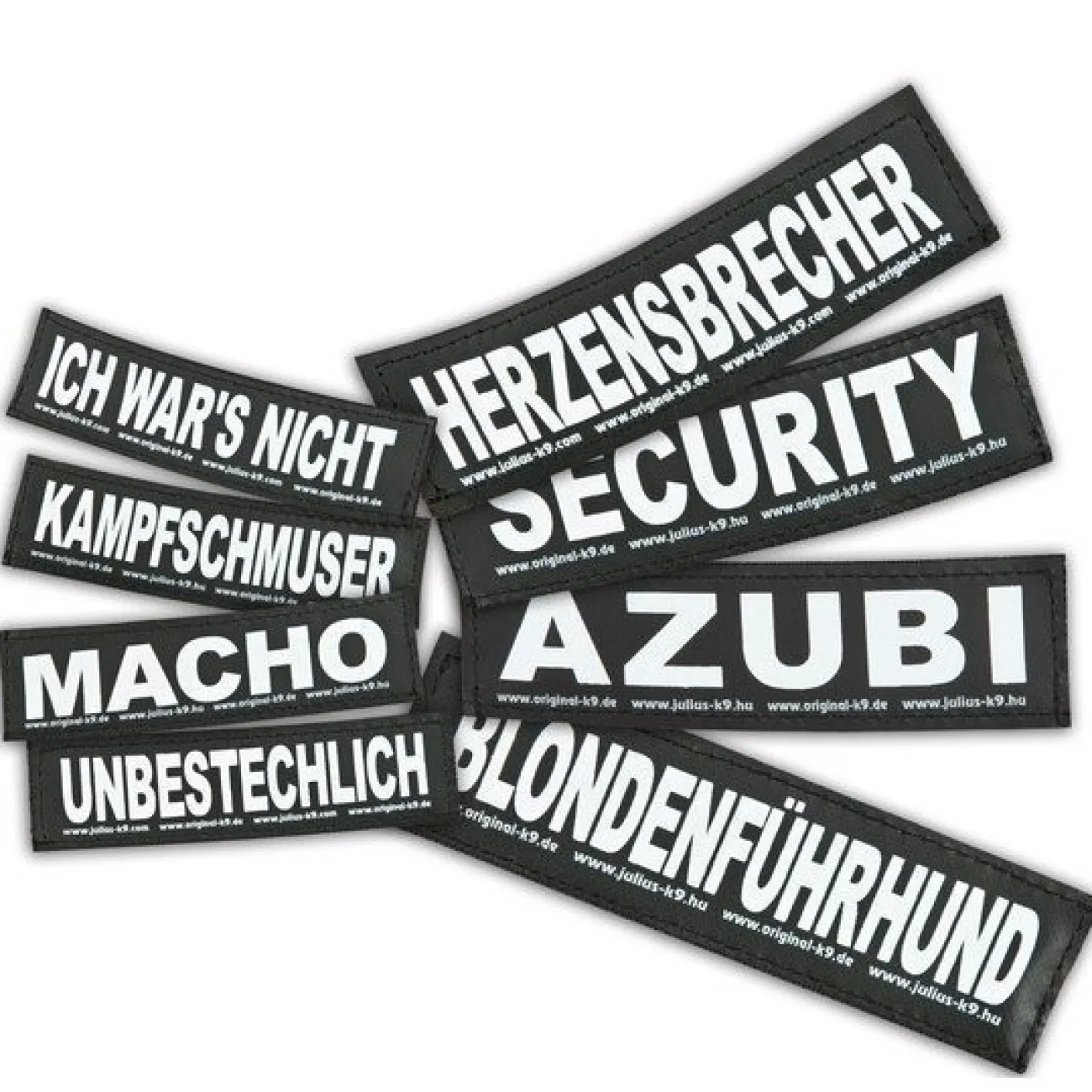 Julius K9 Hundegeschirre | Hundegeschirre- Klettlogos Klettsticker S klein