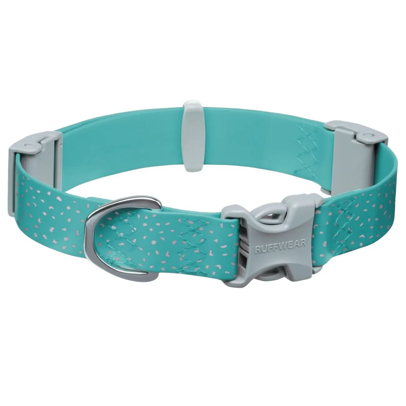 Ruffwear Hundehalsbänder | Hundehalsbänder- Confluence Waterproof Hunde Halsband aurorateal