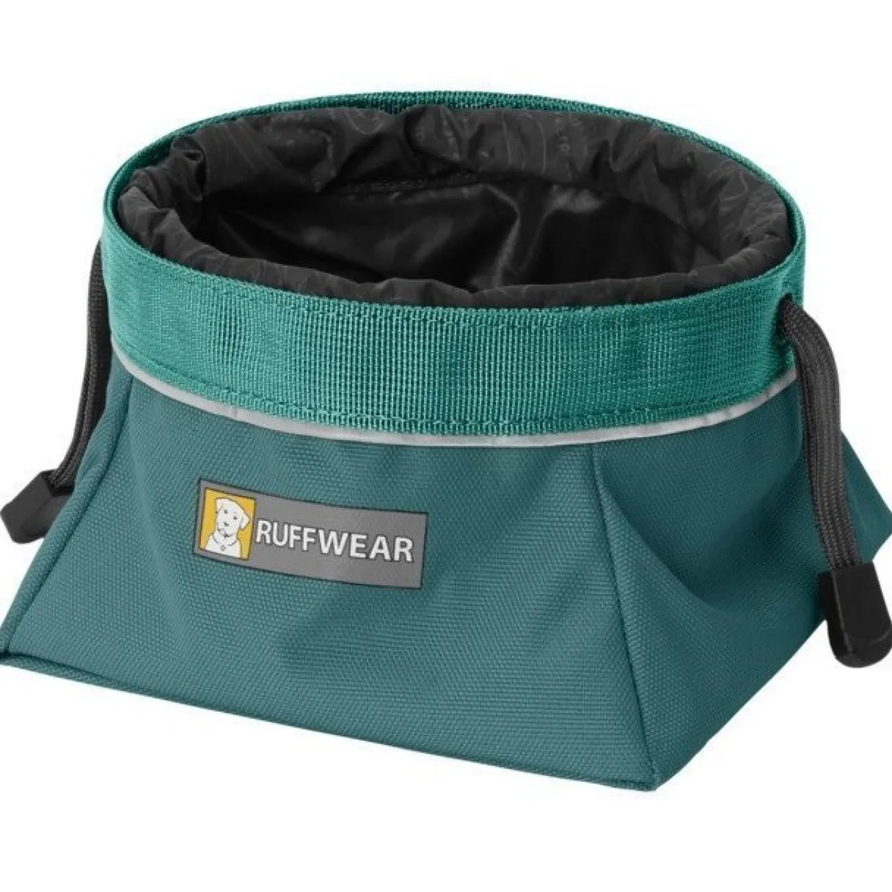 Ruffwear Reisenäpfe Und Trinkflaschen | Kotbeutelspender- Quencher Cinch Top Reisenapf Hundenapf tumaloteal