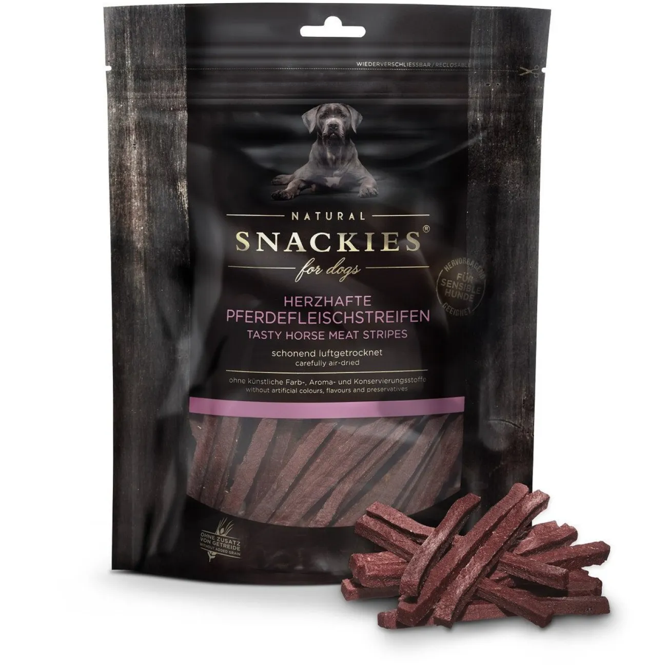 Snackies Trainingssnacks Für Hunde | Trainersnacks- Herzhafte Pferdefleisch Snacks