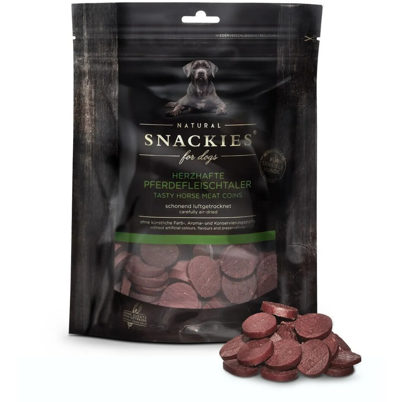 Snackies Trainingssnacks Für Hunde | Trainersnacks- Herzhafte Pferdefleisch Snacks