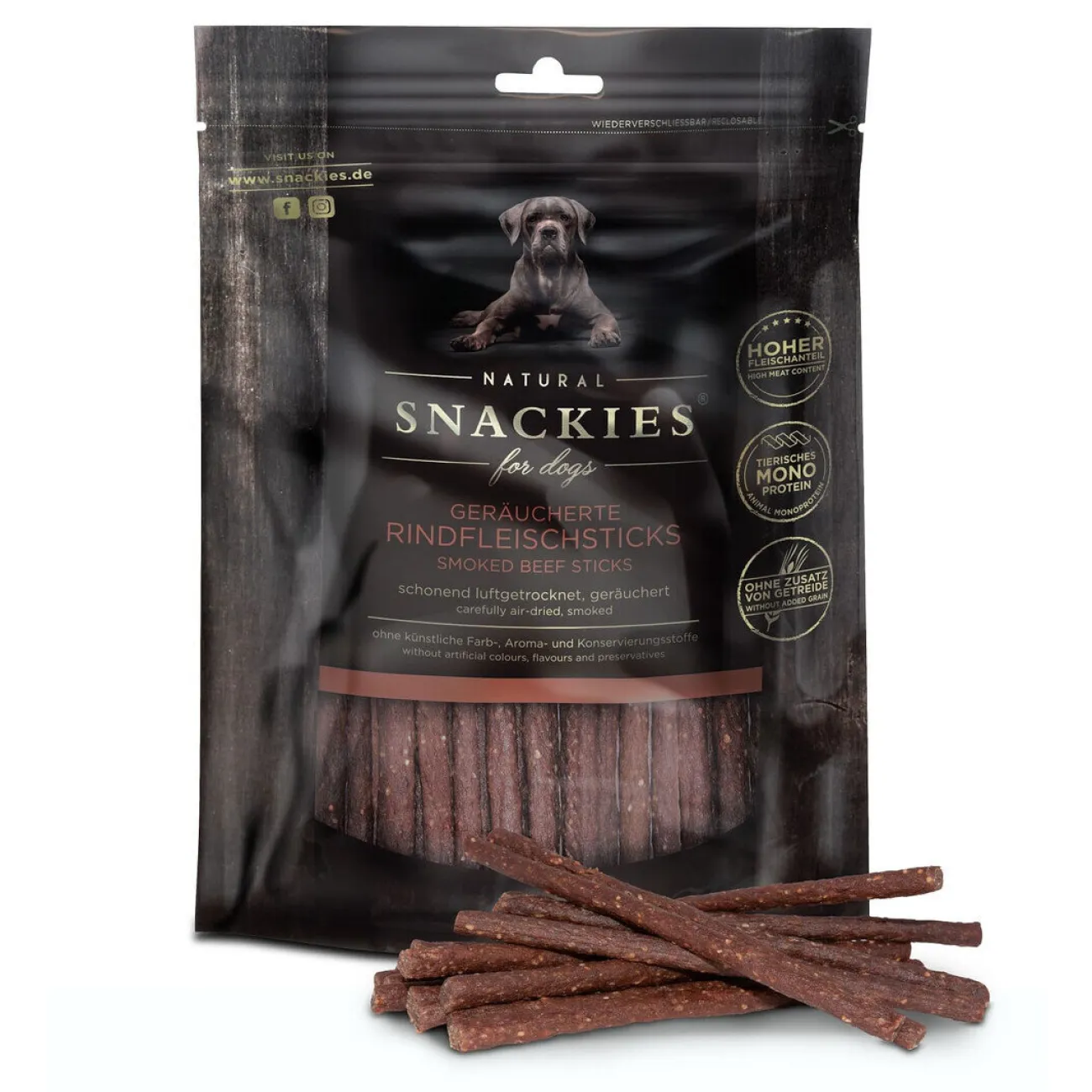 Snackies Trainingssnacks Für Hunde | Trainersnacks- Herzhafte Rindfleisch Snacks