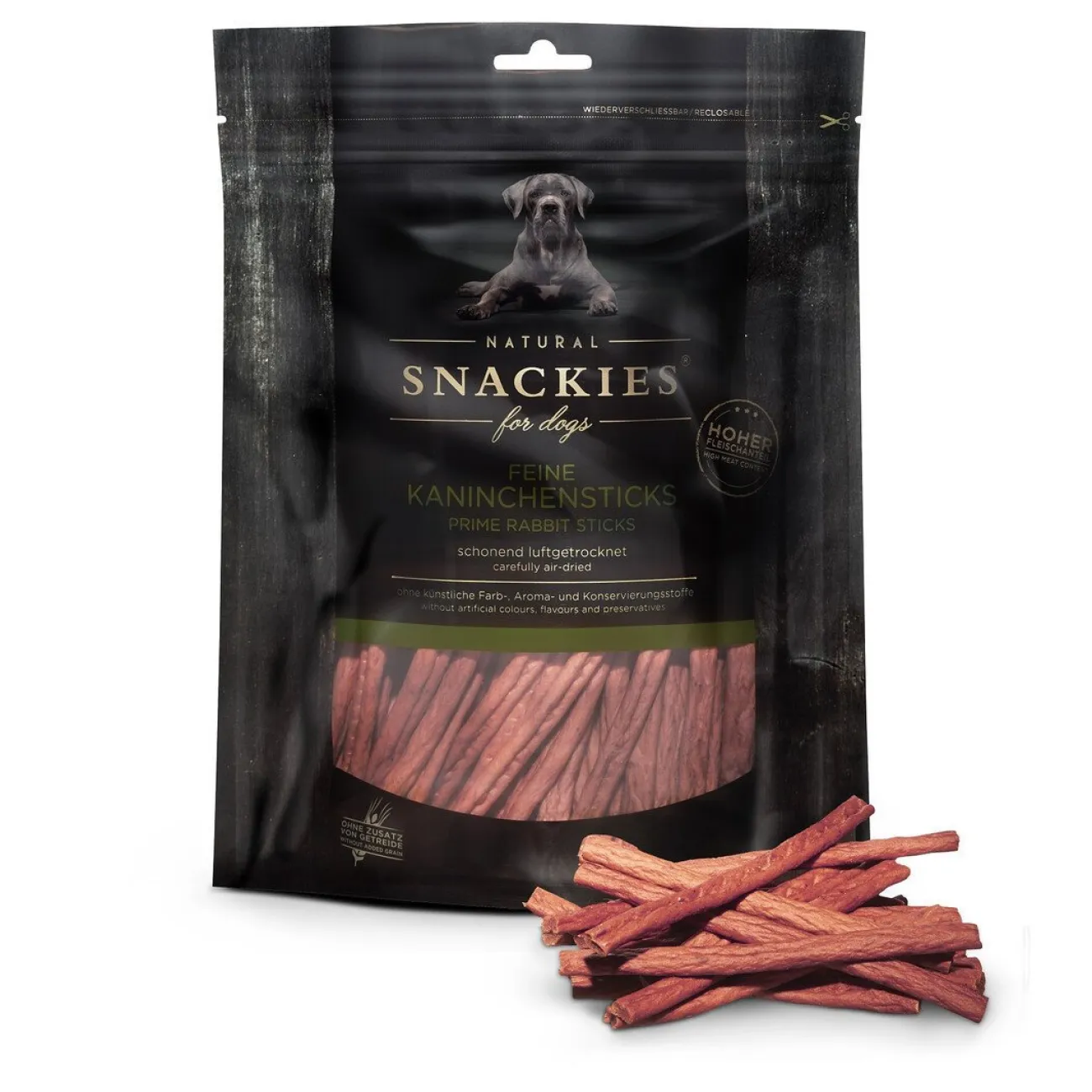 Snackies Trainingssnacks Für Hunde | Trainersnacks- Hundesnacks mit luftgetrocknetem Kaninchen