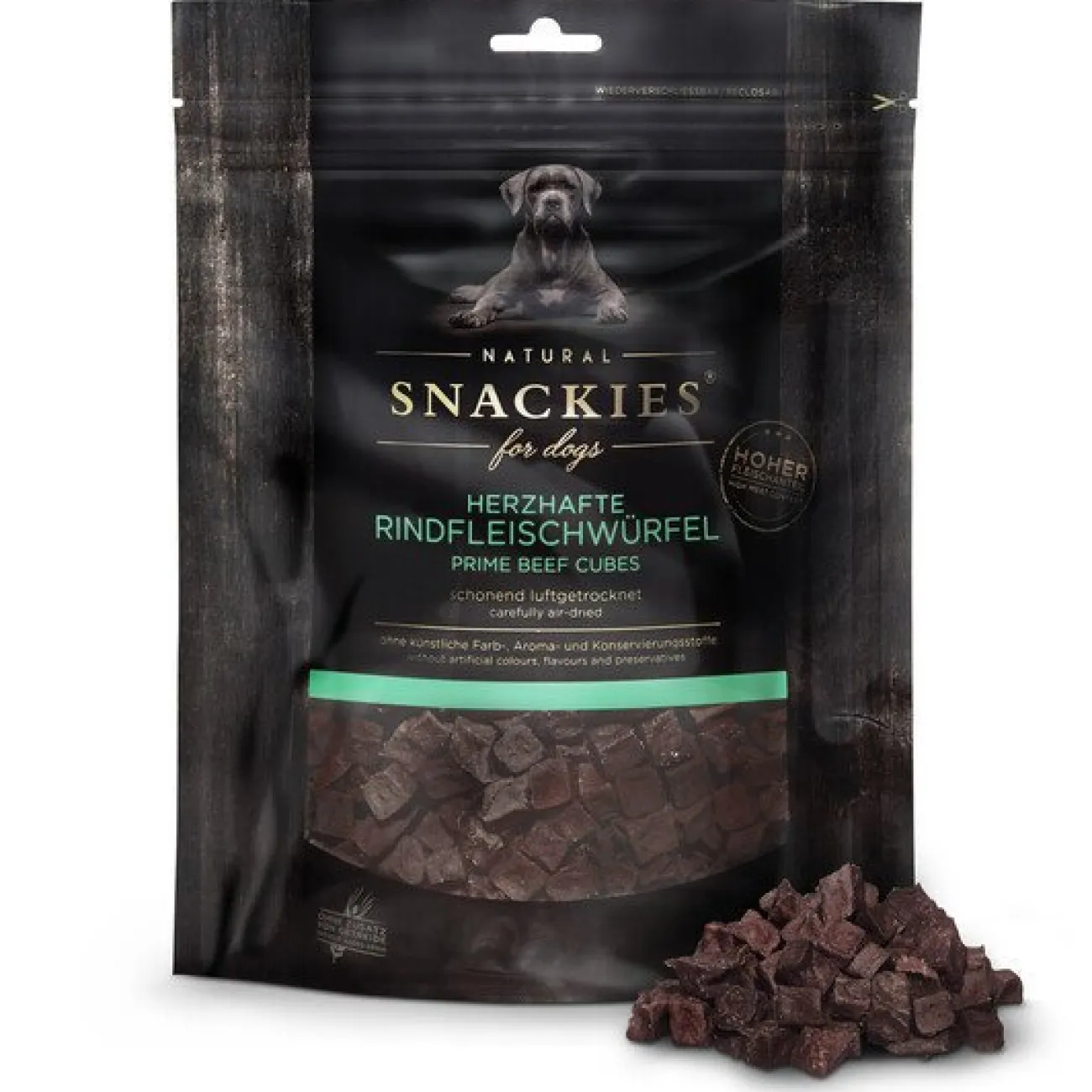 Snackies Trainingssnacks Für Hunde | Trainersnacks- Luftgetrocknete Trainingswürfel