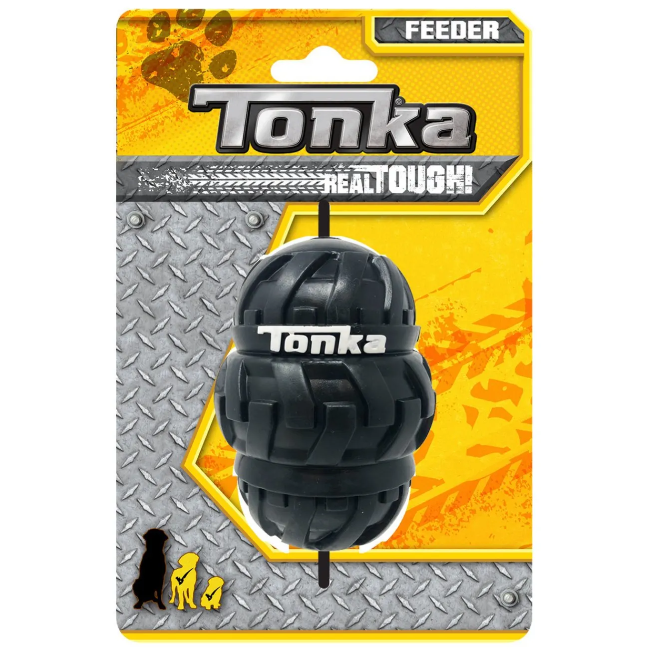 Tonka Wasserspielzeug | Hundebälle- 3 Stock Snack Feeder schwarz