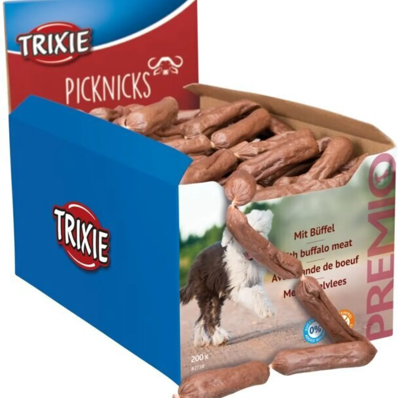 TRIXIE Sale Im Hundeshop | Trainingssnacks Für Hunde- 200 Endloswürstchen für Hunde