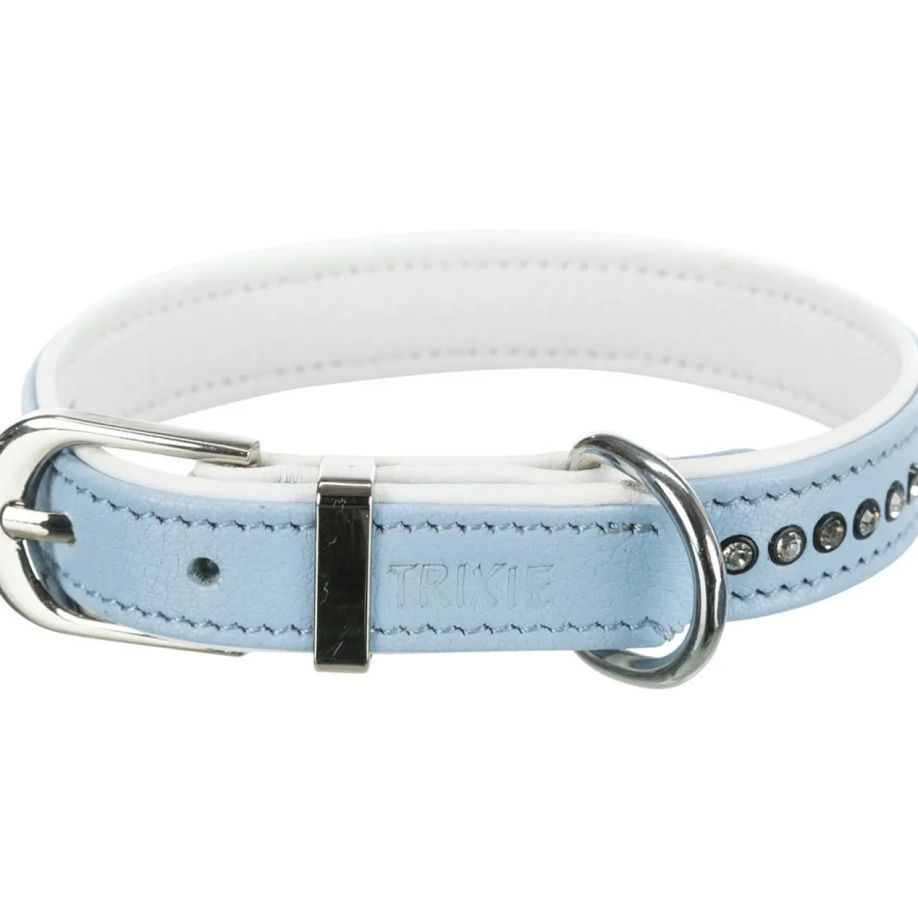 TRIXIE Hundehalsbänder | Hundehalsbänder- Active Comfort Halsband mit Strass