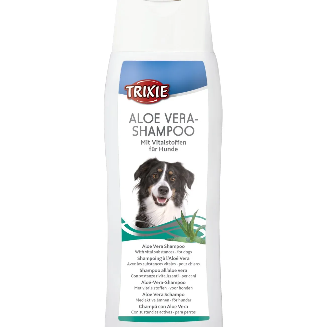 TRIXIE Ungezieferschutz | Pflegeprodukte Für Hunde- Aloe Vera Hundeshampoo weiss