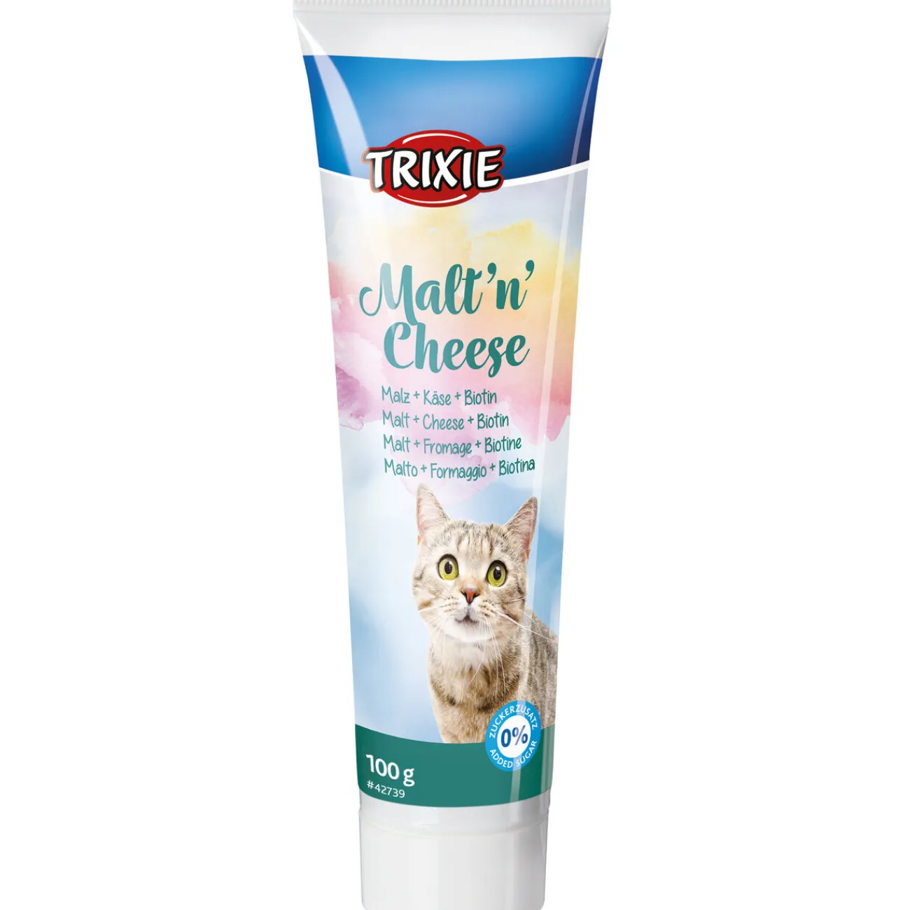 TRIXIE Dokas Katzensnacks | Dr. Clauder'S Snack It- Anti-Hairball Paste Malt n Cheese