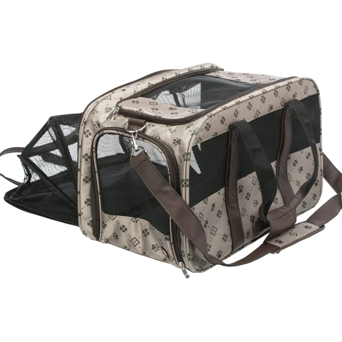 TRIXIE Hundezubehör | Mehr Hundeartikel- ausklappbare Hundetasche Maxima beige