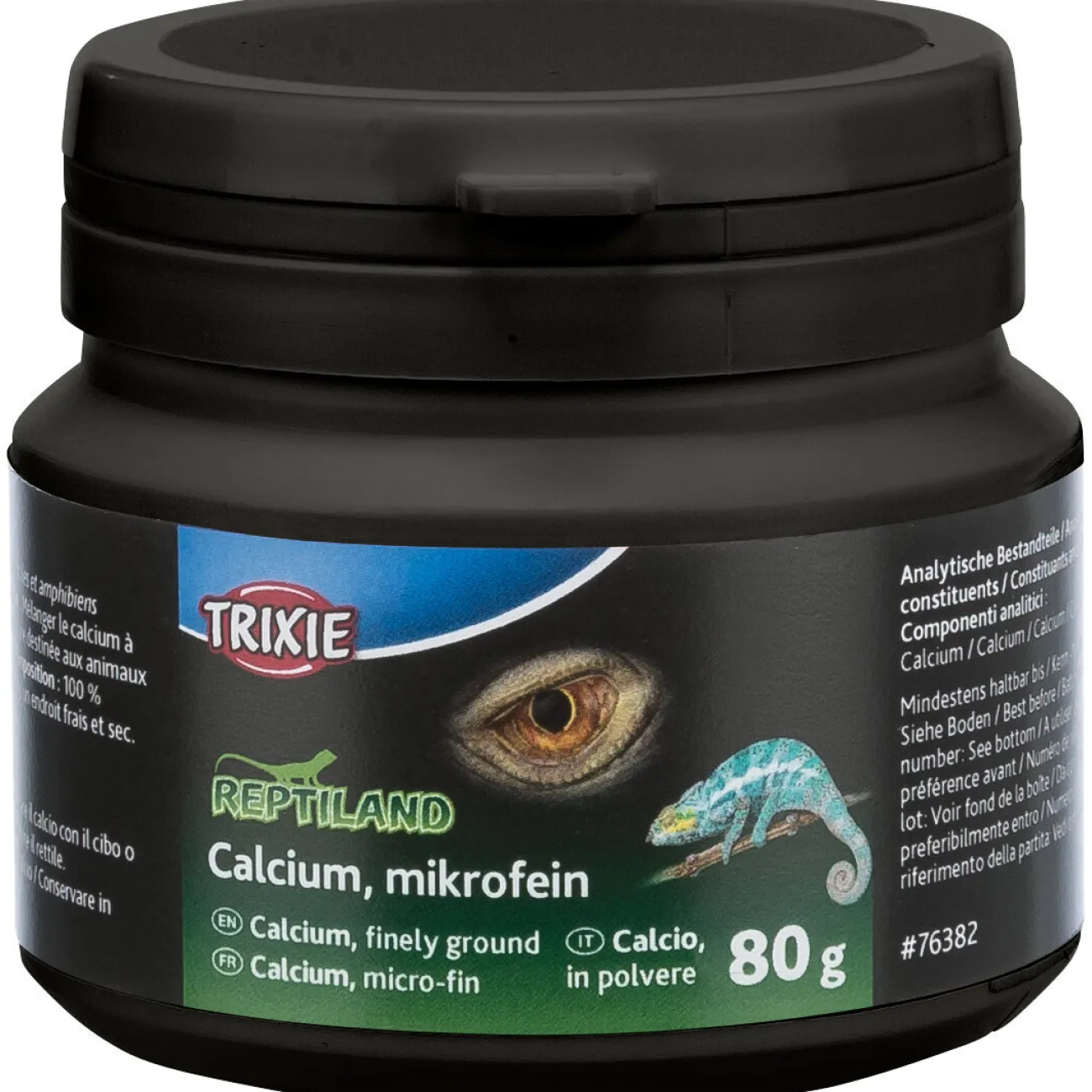 TRIXIE Terrarium Shop- Calcium mikrofein für Amphibien und Reptilien