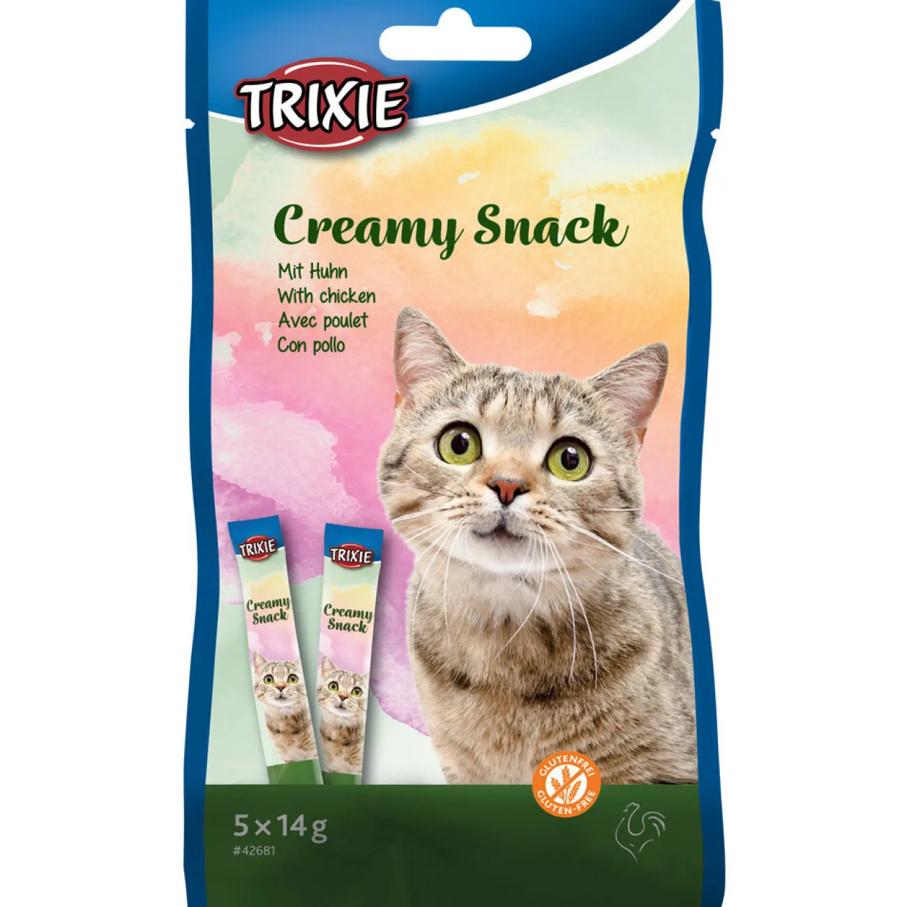 TRIXIE Dokas Katzensnacks | Dr. Clauder'S Snack It- Creamy Snack für Katzen