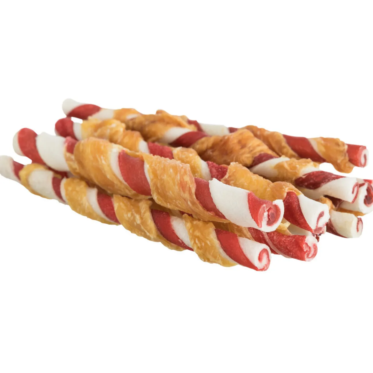 TRIXIE Trainingssnacks Für Hunde | Trainersnacks- Denta Fun Barbecue Chicken Chewing Rolls Hunde Kaustangen