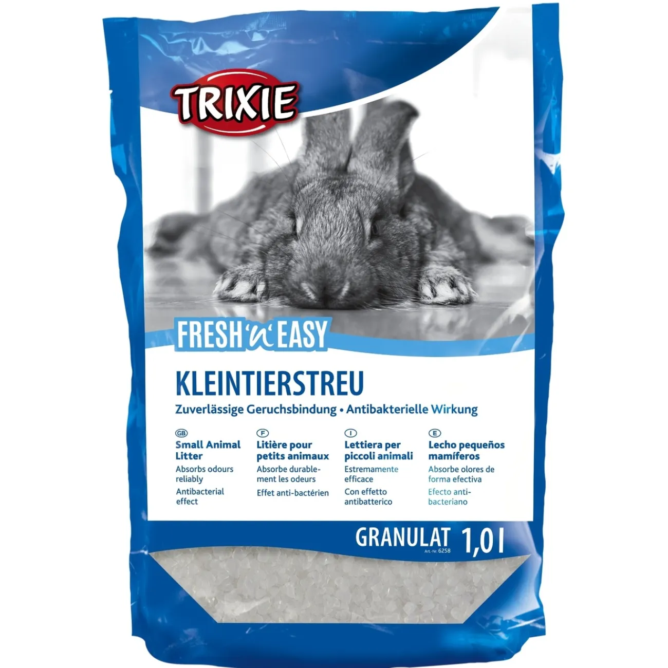 TRIXIE Pflegeartikel | Einstreu & Pflegeartikel- Fresh n Easy Kleintierstreu Granulat Silikatstreu