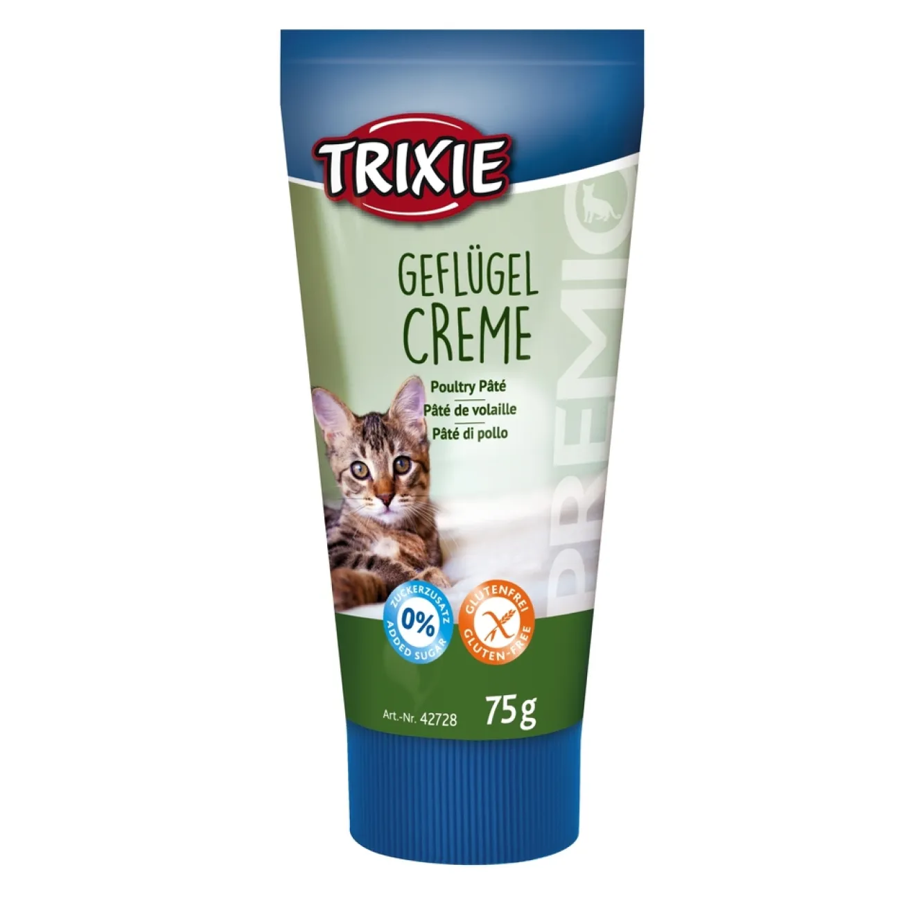 TRIXIE Dokas Katzensnacks | Dr. Clauder'S Snack It- Geflügelcreme für Katzen