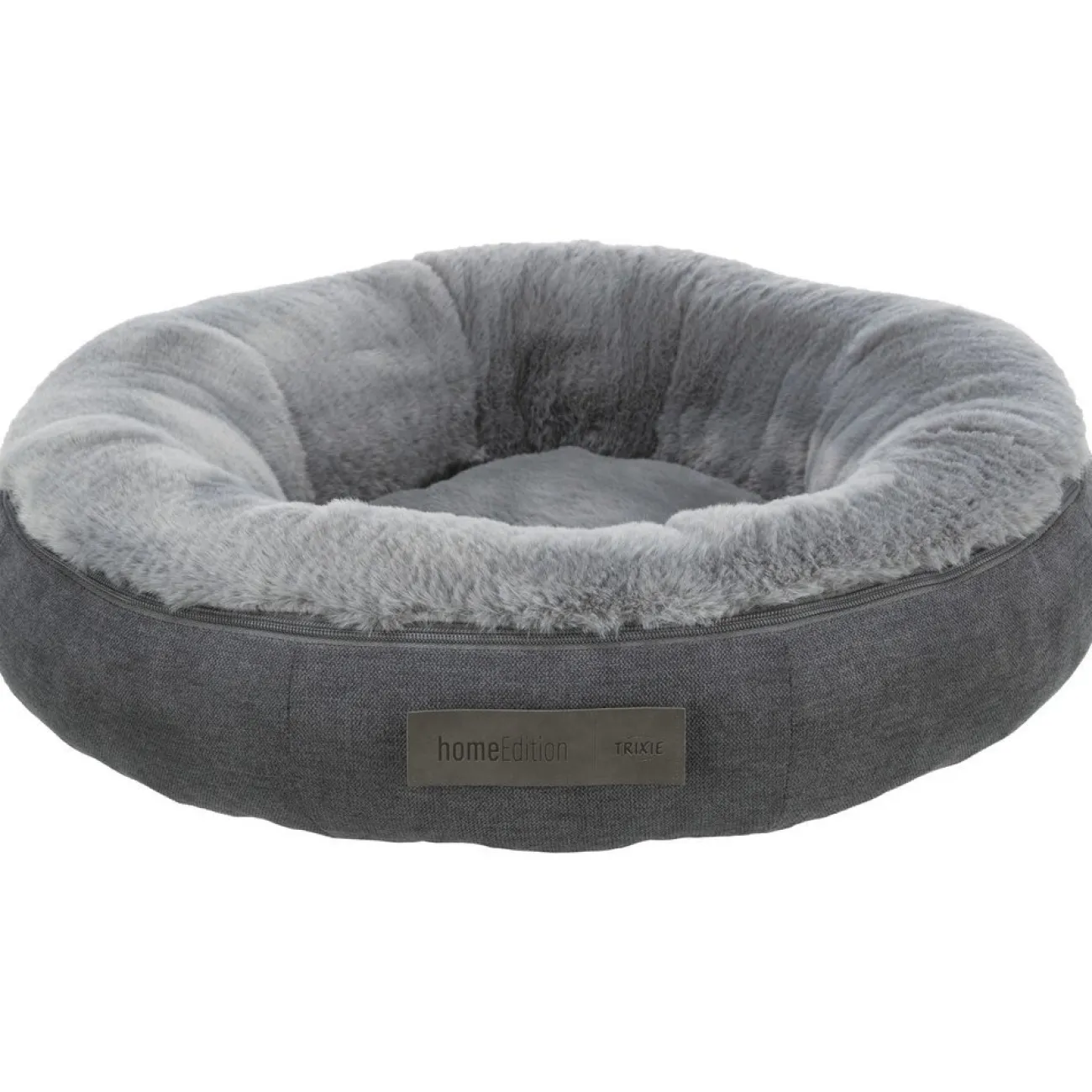 TRIXIE Hundeschlafplätze | Hundeschlafplätze- Home Edition Hundebett Liano Bezug waschbar grau