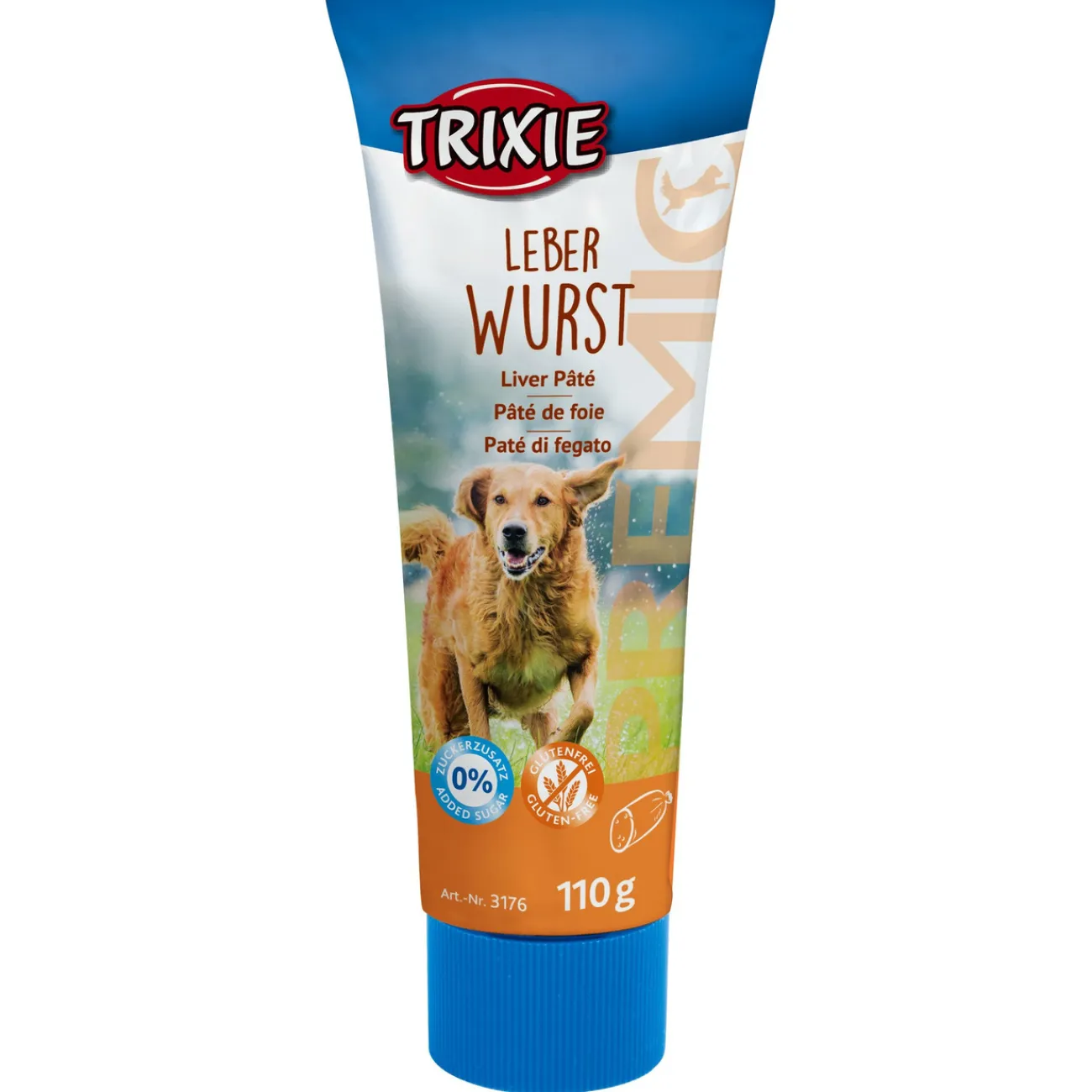 TRIXIE Hundezubehör | Mehr Hundeartikel- Hunde Leberwurst aus der Tube