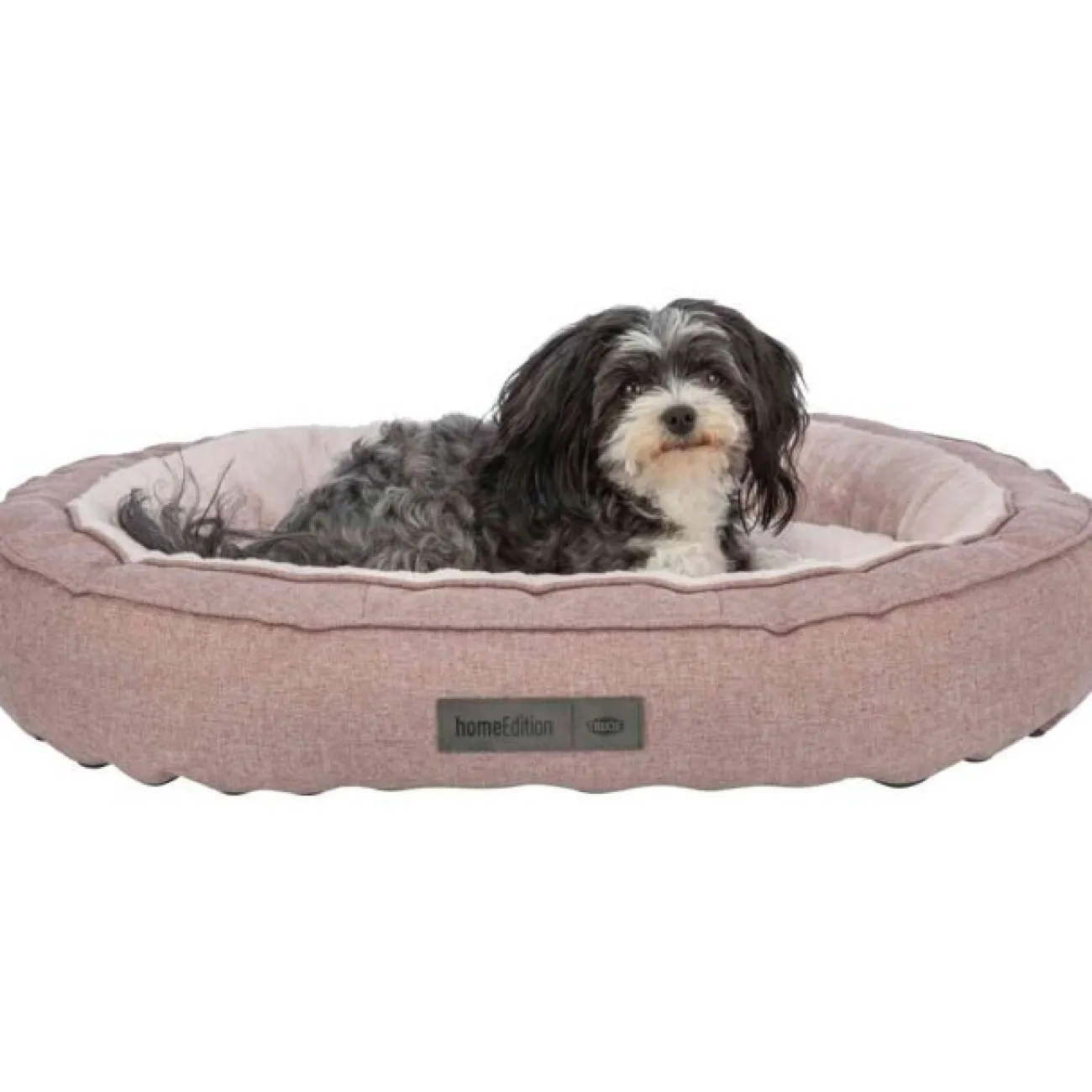 TRIXIE Neu Im Hundeshop | Hundeschlafplätze- Hundebett Felicia, oval rosa