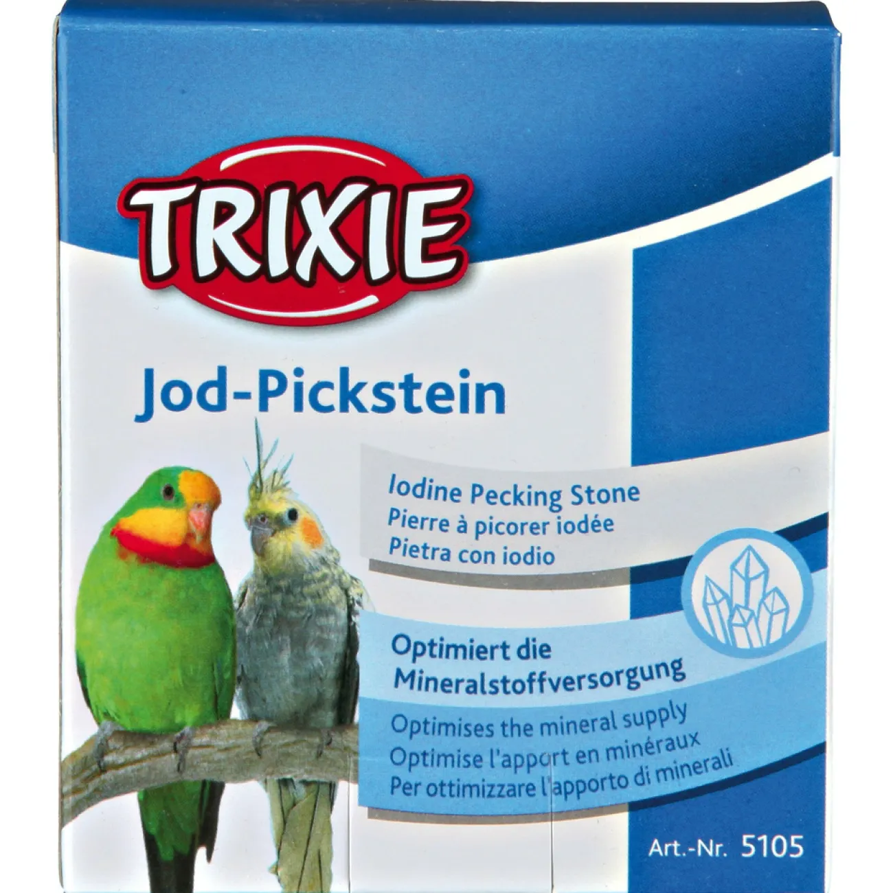 TRIXIE Vogel Pflege Und Hygiene | Vogel Pflege Und Hygiene- Jod-Pickstein für Vögel