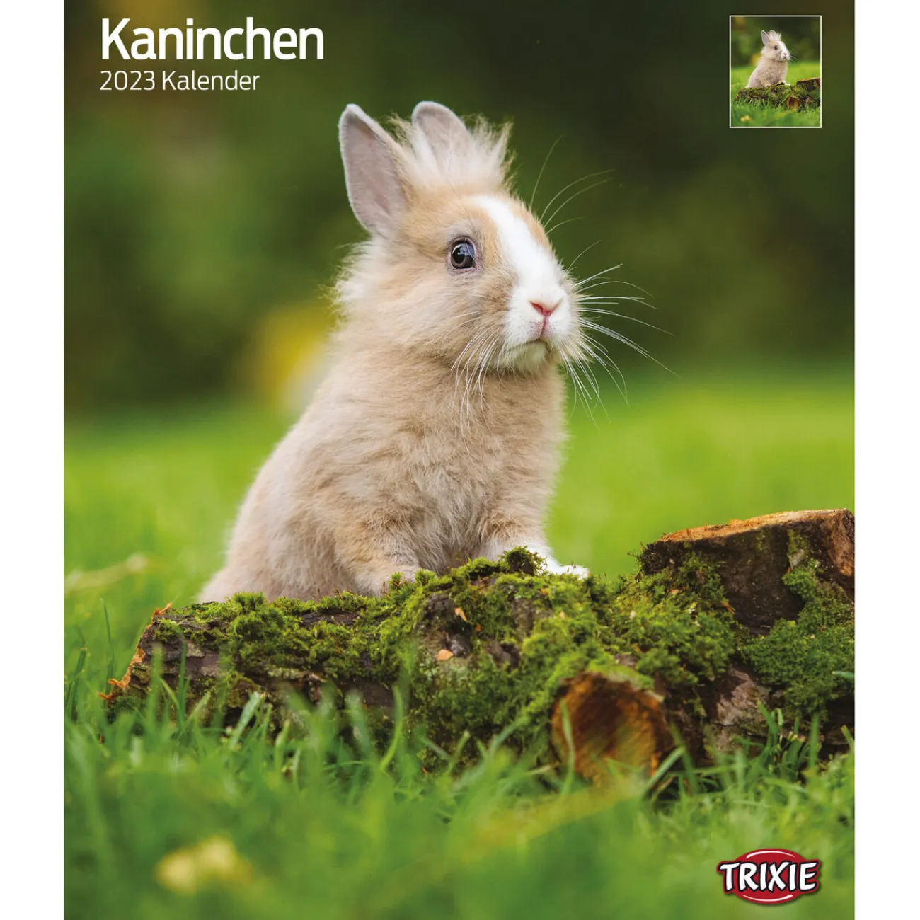 TRIXIE Kleintiershop | Kleintier Jahreskalender- Kalender für Kaninchen mehrfarbig