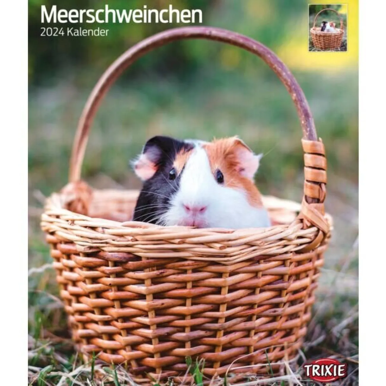 TRIXIE Kleintier Jahreskalender | Kleintiershop- Kalender Meerschweinchen mehrfarbig