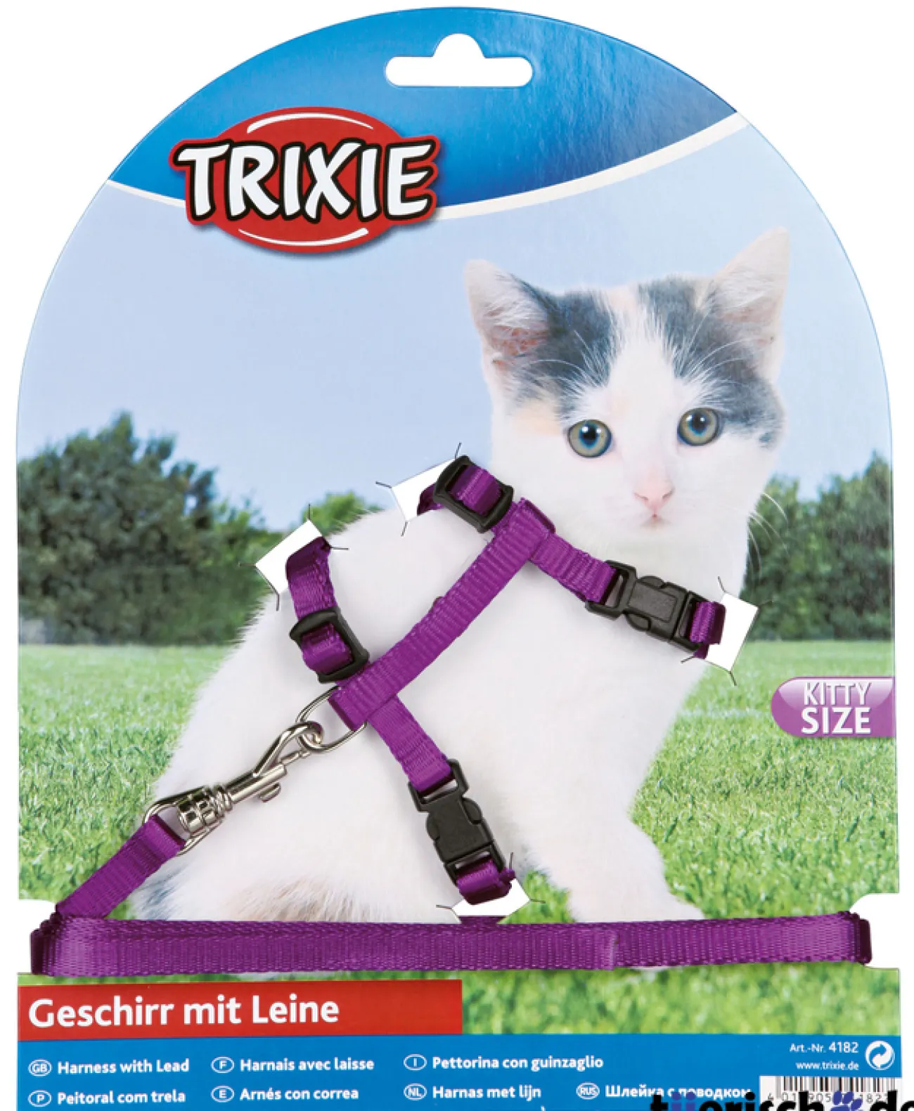 TRIXIE Trixie Junior Kitten | Trixie Junior Kitten- Katzengeschirr mit Leine für Kitten diverse