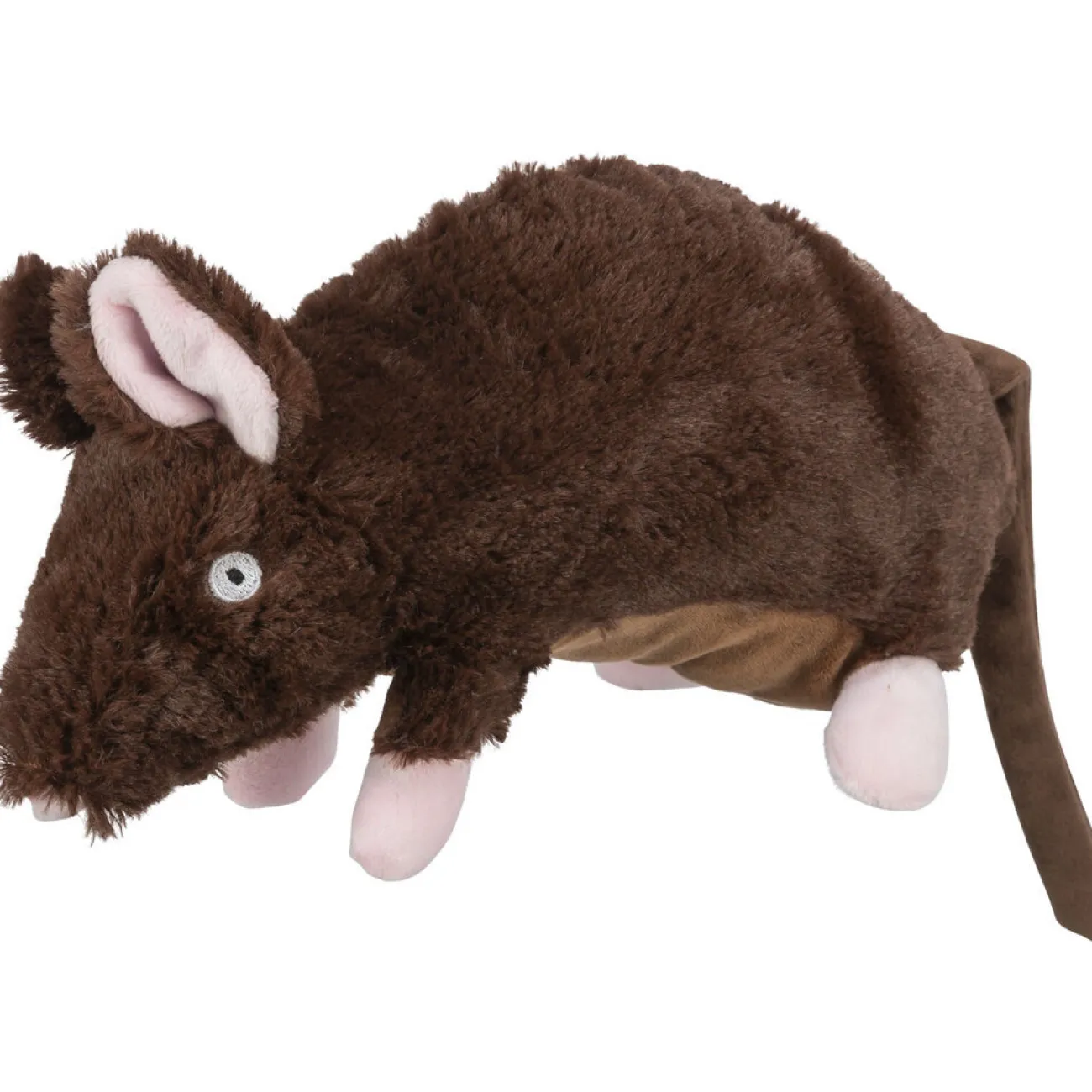 TRIXIE Neu Im Hundeshop- Kuscheltier Ratte aus Plüsch braun