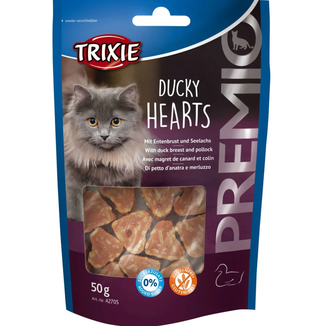 TRIXIE Dokas Katzensnacks | Dr. Clauder'S Snack It- Premio Hearts Katzensnacks