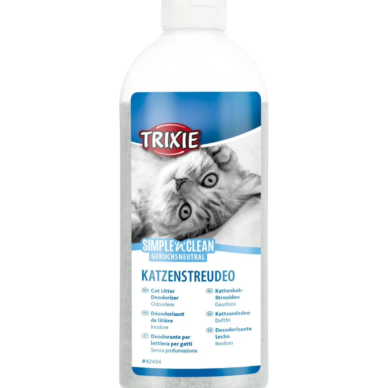 TRIXIE Katzenhygiene | Klumpstreu- Simple Clean Katzenstreudeo weiss