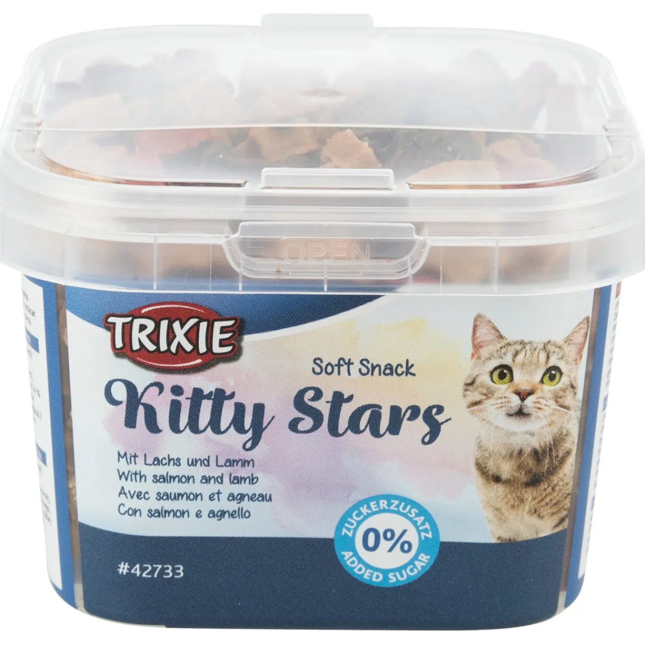 TRIXIE Dokas Katzensnacks | Dr. Clauder'S Snack It- Soft Snack Kitty Stars Katzenleckerlis