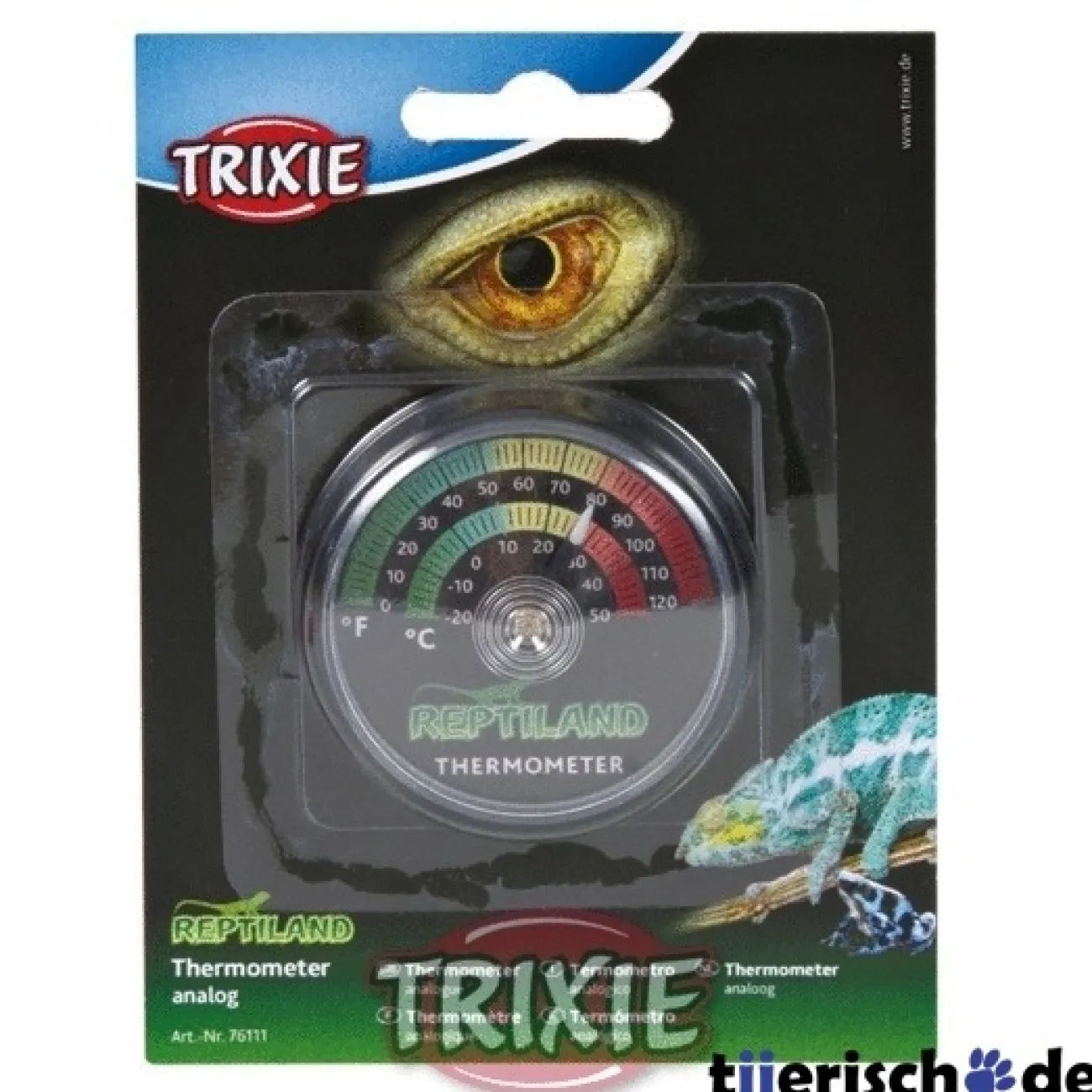 TRIXIE Terrarium Shop- Terrarium Thermometer, analog