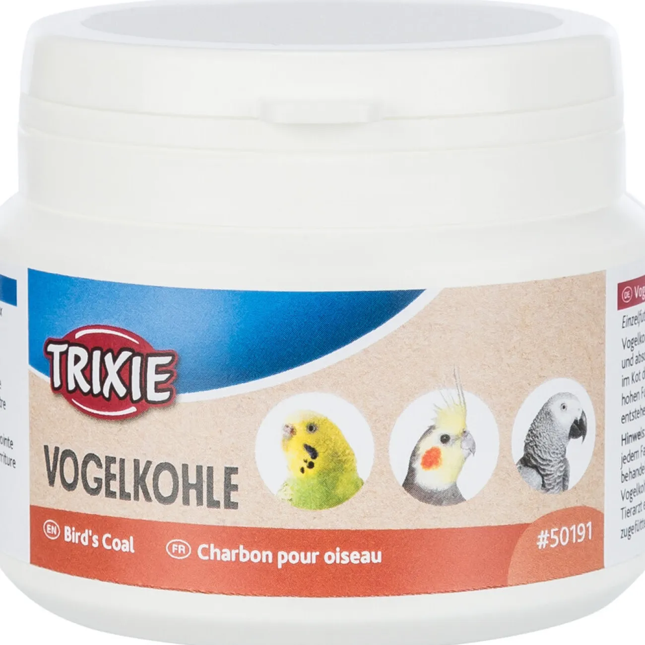 TRIXIE Vogel Futterergänzung | Vogel Futterergänzung- Vogelkohle Ergänzungsfutter für Vögel