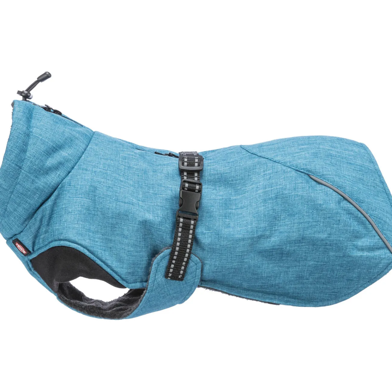 TRIXIE Hundebekleidung, Hundemantel | Hundebekleidung- Wintermantel Riom für Hunde blau