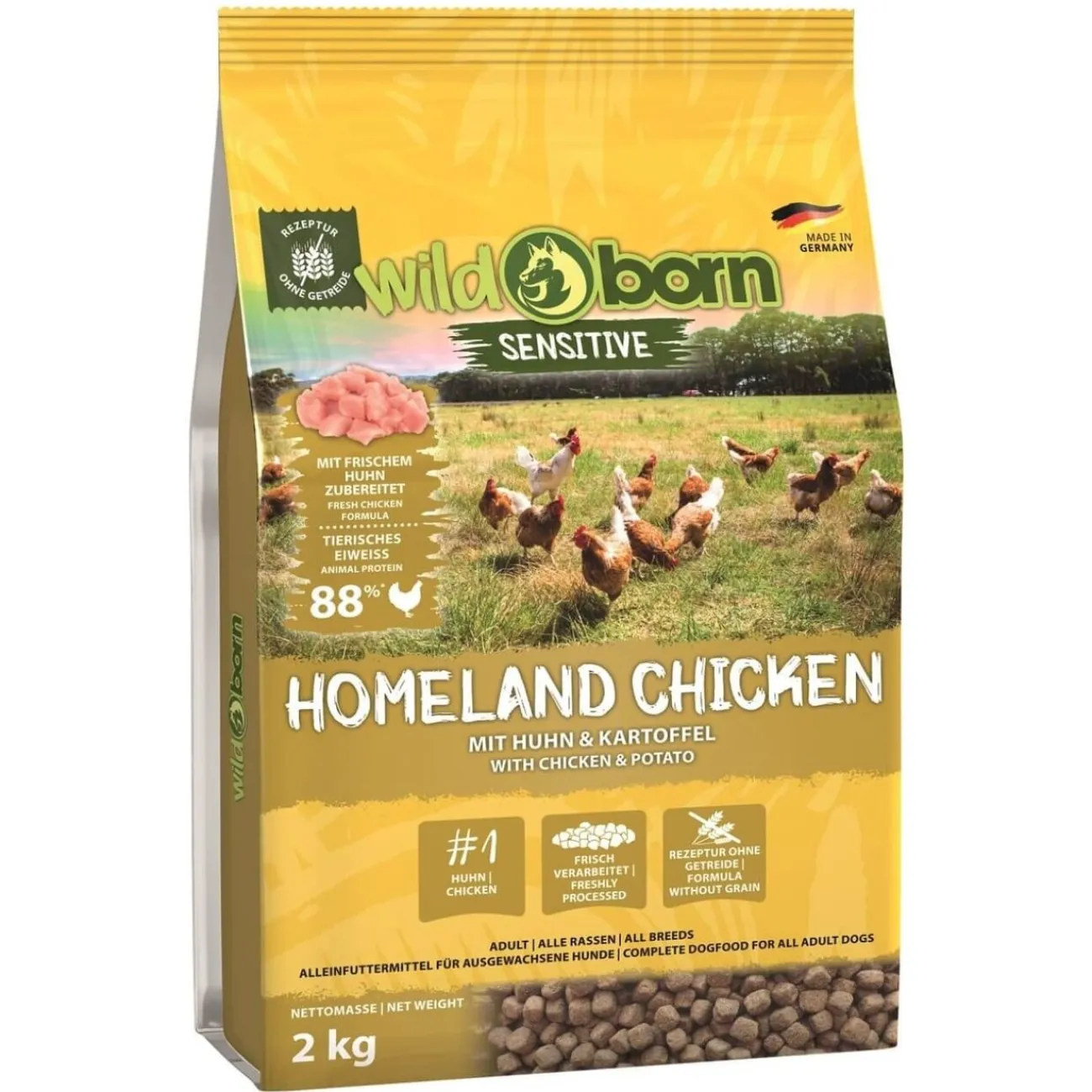 Wildborn Hundefutter- Homeland Chicken